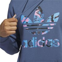 Adidas Originals Kapuzenpullover Trefoil Camo blau L