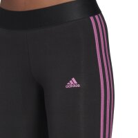 Adidas Leggings 3-Stripes schwarz/lila XS