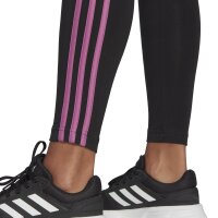 Adidas Leggings 3-Stripes schwarz/lila XS
