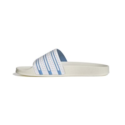 Adidas Adilette Badelatschen weiß/light blue 39