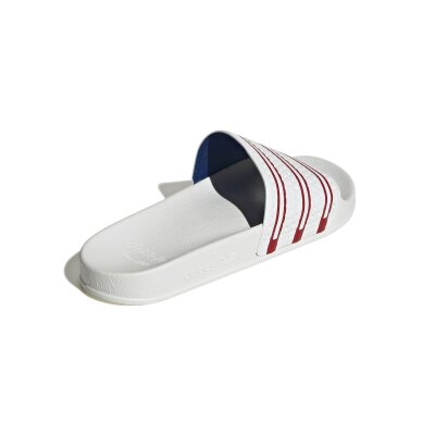 Adidas Adilette Badelatschen weiß/rot/blau 39,99 €