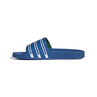 Adidas Adilette Badelatschen royal blau/weiß 39