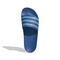 Adidas Adilette Badelatschen royal blau/weiß