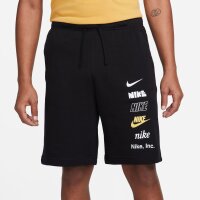 Nike Shorts Club Fleece French schwarz S