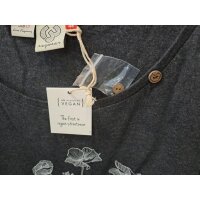 Ragwear Plus T-Shirt Mint Print dark grey 44