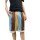 Karl Kani Shorts Varsity Striped Mesh blue/brown S