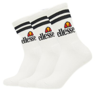 Ellesse Pullo Socken Socks Unisex 3er Set schwarz 43-46,5