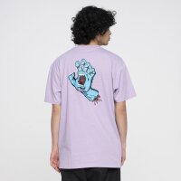 Santa Cruz T-Shirt Screaming Hand d. lavender L
