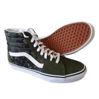 Vans Sk8-Hi High Top Sneaker rain camo green/multi 44,5/11