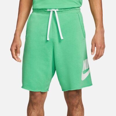 Nike Shorts Club Fleece French Alumni green/white S
