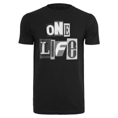 Mister Tee T-Shirt One Life Tee schwarz XXL