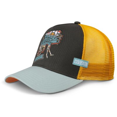 Coastal Trucker Cap HFT "Chill Out " oliv/turquoise