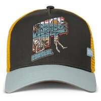 Coastal Trucker Cap HFT "Chill Out " oliv/turquoise