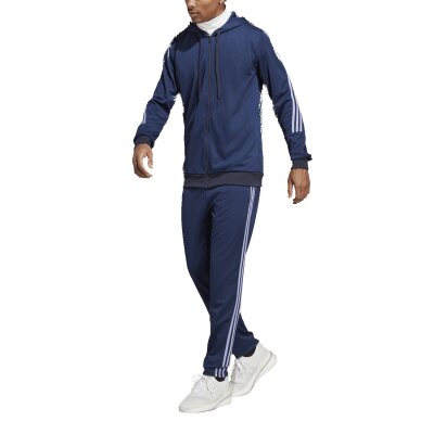 Adidas Jogginganzug Trainingsanzug 3S DK legink blau
