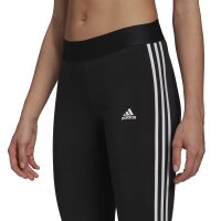Adidas Leggings 3-Stripes 3/4 schwarz/weiß XXL