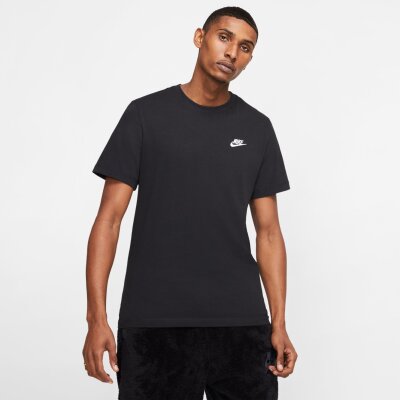 Nike T-Shirt Club Sportswear schwarz S