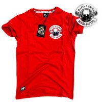 Mafia & Crime T-Shirt Worldwiede Patch rot XL