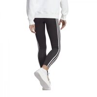Adidas Leggings W FI 3-Stripes schwarz/weiß M