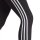 Adidas Leggings W FI 3-Stripes schwarz/weiß M