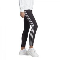 Adidas Leggings W FI 3-Stripes schwarz/weiß L