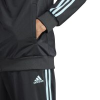 Adidas Trainingsanzug 3S TR TT TS schwarz/aqua