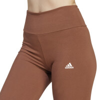 Adidas Leggings W Lin braun/weiß