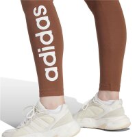 Adidas Leggings W Lin braun/weiß