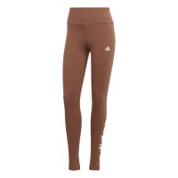 Adidas Leggings W Lin braun/weiß S