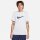 Nike T-Shirt Swoosh "NSW SP SS" weiß/hyper turq