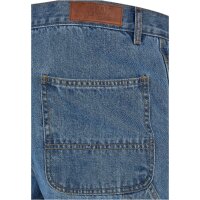 Urban Classics Double Knee Jeans light blue washed