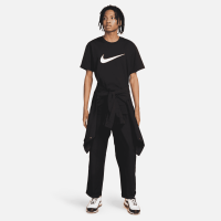Nike T-Shirt Swoosh "NSW SP SS" schwarz/weiß