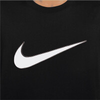 Nike T-Shirt Swoosh "NSW SP SS" schwarz/weiß L