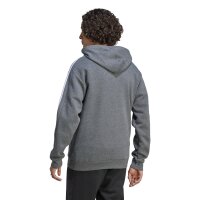 Adidas Kapuzenpullover 3S FL Hoodie dark grey heather