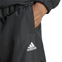 Adidas Trainingsanzug WVN HD TS schwarz/weiß XL