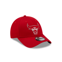 New Era Baseball Cap 9forty Chicago Bulls Foil Logo rot