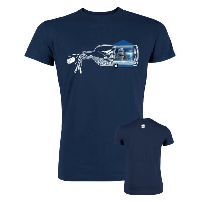 Fädd T-Shirt Buddlschüff navy