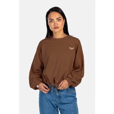 Reell Sweatshirt "Amara" Crewneck soil brown