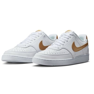 Nike Court Vision Low NN Sneaker weiß/metallic gold