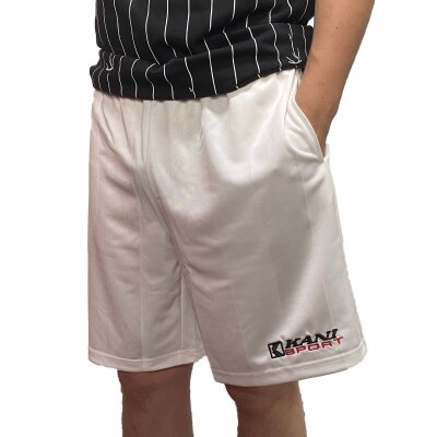 Karl Kani Shorts "Sports Shadow" Stripe weiß