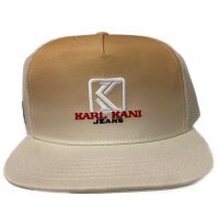 Karl Kani Trucker Cap "Gradient Flat Brim" sand