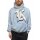 Karl Kani Hoodie "Small Signature OS" light blue