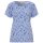 Ragwear Plus T-Shirt "Mintt Flower Comfy" blau 50