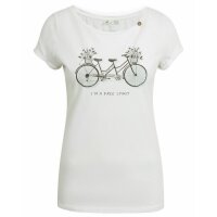 Ragwear T-Shirt "Fllorah Print C Gots" offwhite