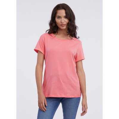 Ragwear T-Shirt "Fllorah Comfy Gots" coral