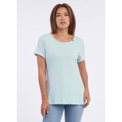 Ragwear T-Shirt "Fllorah Comfy Gots" aqua