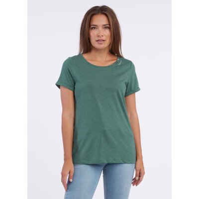 Ragwear T-Shirt "Fllorah Comfy Gots" pine green