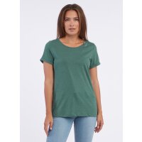 Ragwear T-Shirt "Fllorah Comfy Gots" pine green
