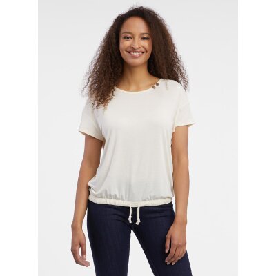 Ragwear T-Shirt vegan "Nicka Top" beige