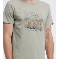 Ragwear T-Shirt "Roggero Gradient" vegan dusty...