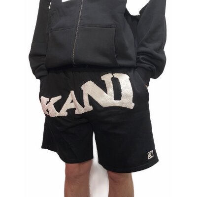 Karl Kani Shorts "Wavy Retro Sweat Short" schwarz